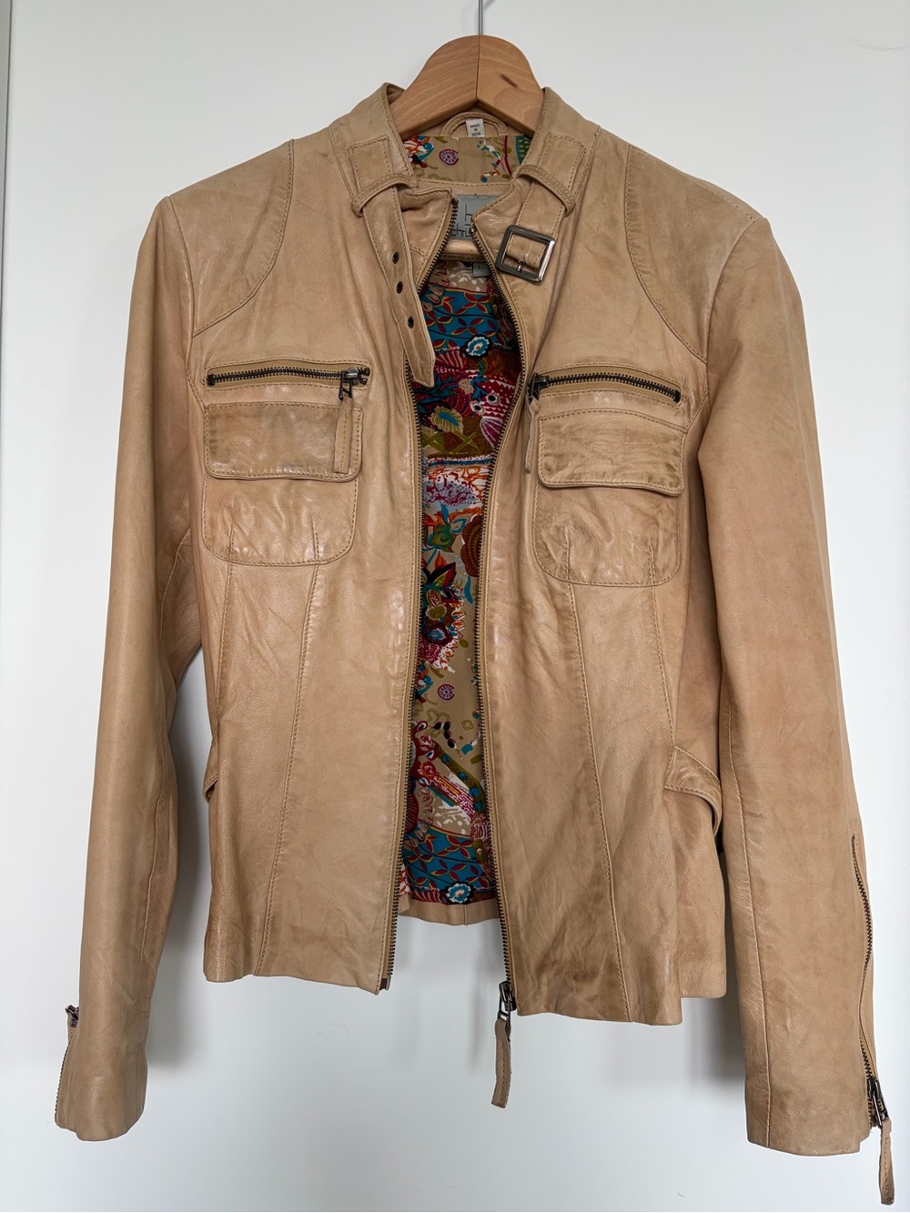 Bod & Christensen leather jacket size L